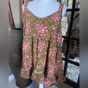 Women’s Matilda Jane Blouse L 100% Soft Rayon